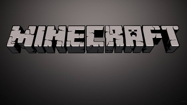 Minecraft надпись