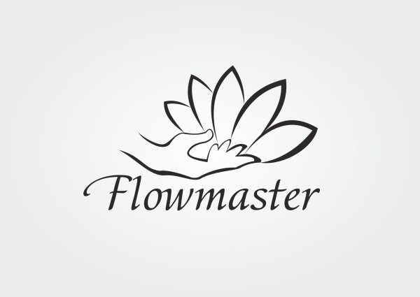 Логотип магазина цветов