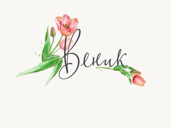 Логотип цветочного салона