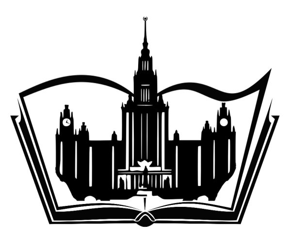 Силуэт Московского университета Ломоносова