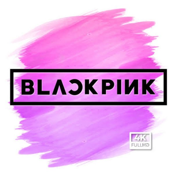 Блэк Пинк надпись группы