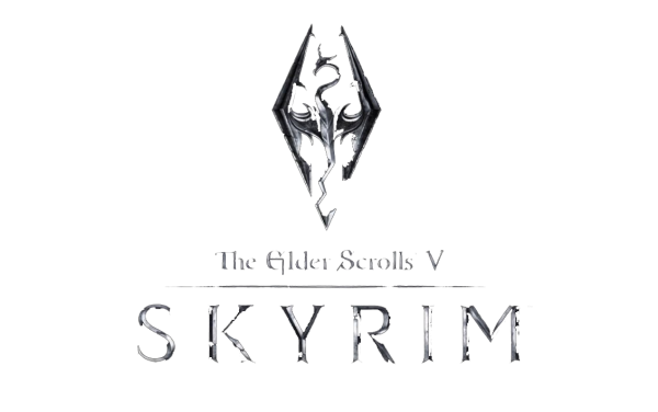 The Elder Scrolls v Skyrim лого