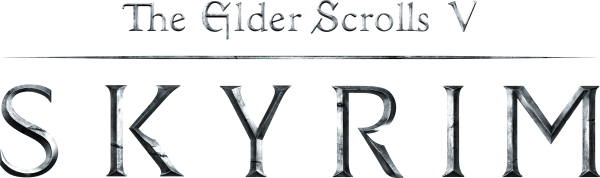 The Elder Scrolls v Skyrim логотип