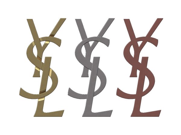 Ив сен Лоран логотип в векторе