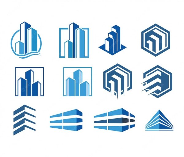 Логотип небоскреб