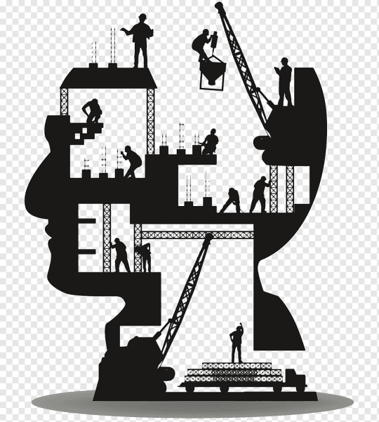 Стройка силуэт