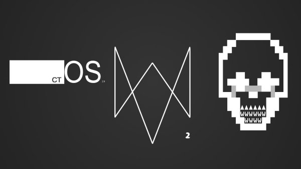 Фон в стиле watch Dogs