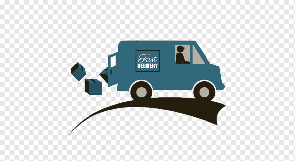 Логотип доставки грузовик