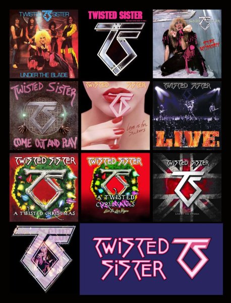Twisted sister логотип группы