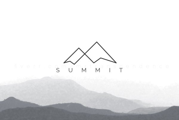 Горы для логотипа минималистичные