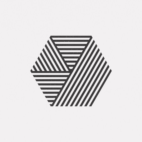 Геометрический минималистический узор