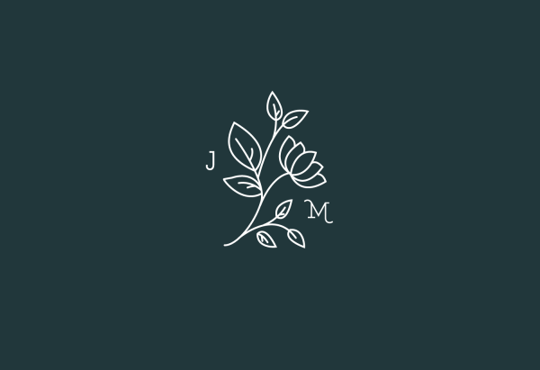 Логотип цветочного магазина Минимализм