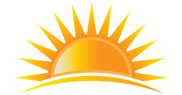 Векторное солнце