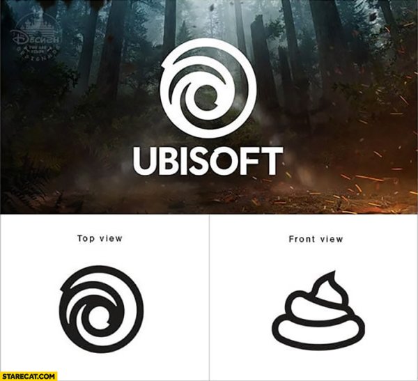 Логотипы компании Ubisoft