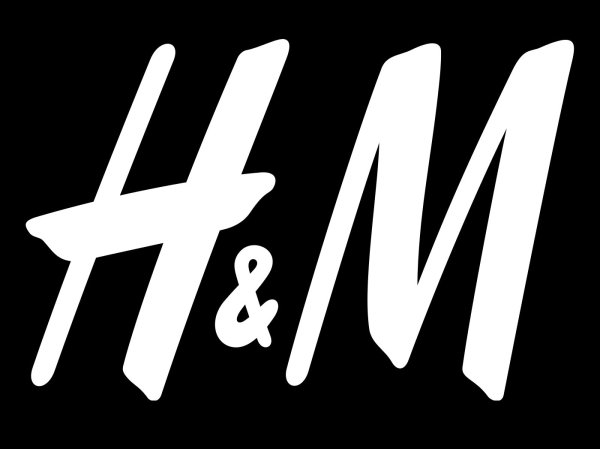 H&M логотип на одежде