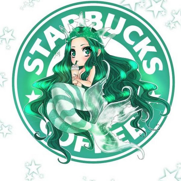 Арт Старбакс логотип