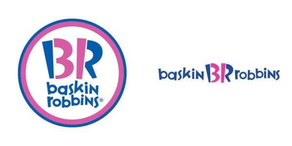 Баскин Роббинс мороженое логотип