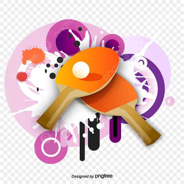 Настольный теннис вектор