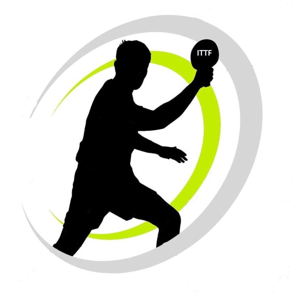 Настольный теннис силуэт