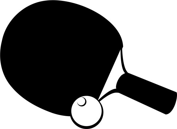 Ракетка пинг понг вектор