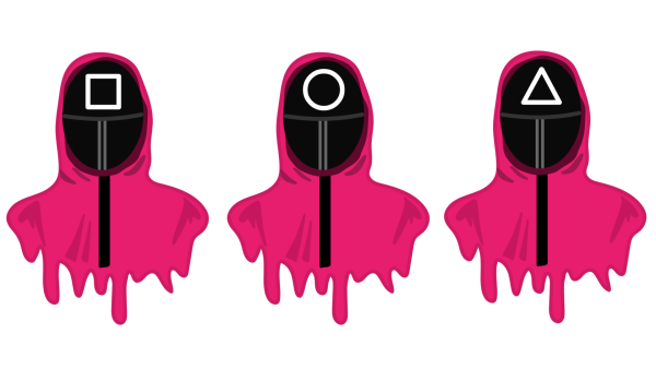 Человечки из игры в кальмара