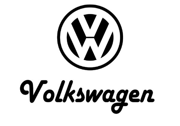 Фольксваген лого чб
