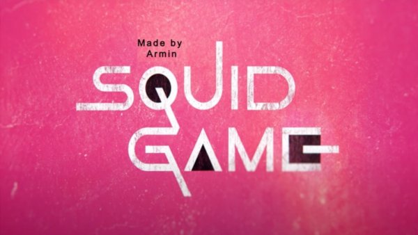 Squid game логотип сериал