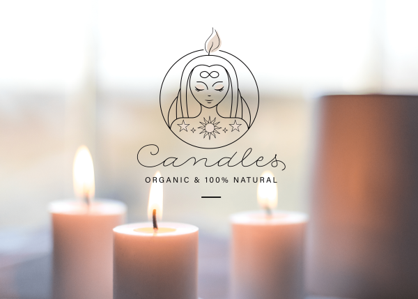 Логотип свечи