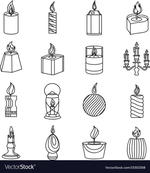 Иконки для сторис свечи