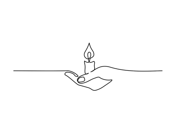 Свечка Минимализм