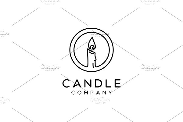 Идеи для логотипа свечи