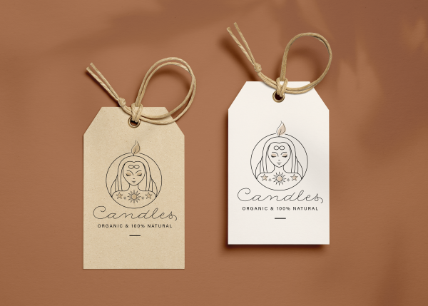 Логотип для магазина свечей