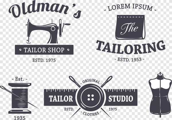 Логотип ателье винтажныи