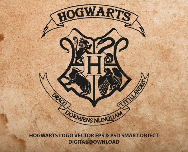 Гарри Поттер печать Хогвартса