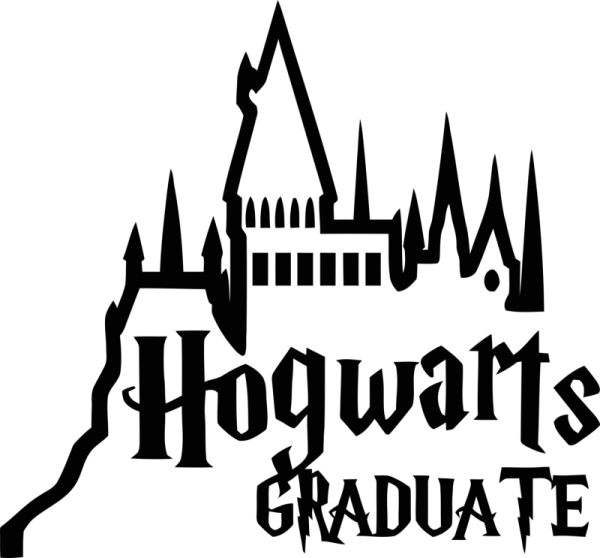 Хогвартс силуэт замка