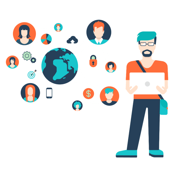 Фрилансер рисунок