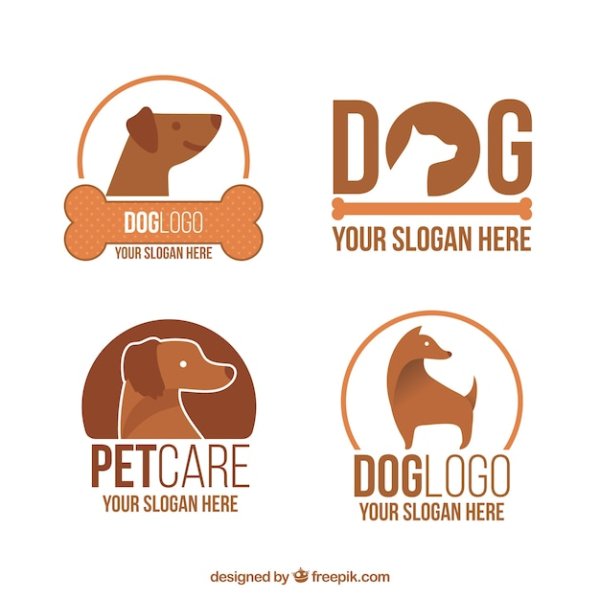 Логотип собака