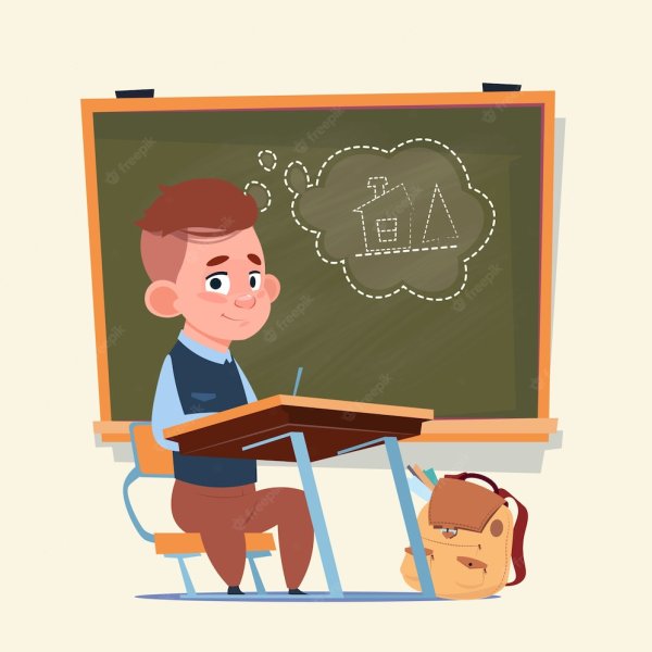 Парта без фона