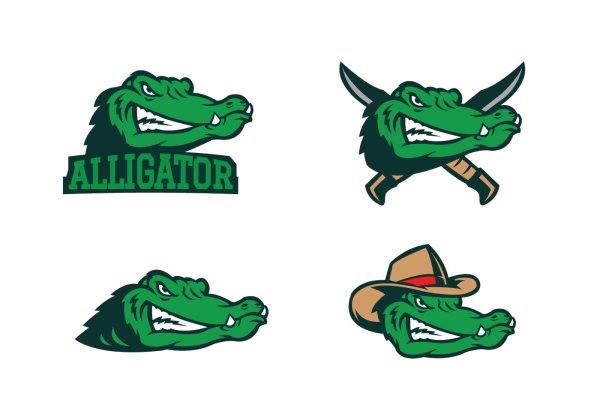 Аллигатор значок