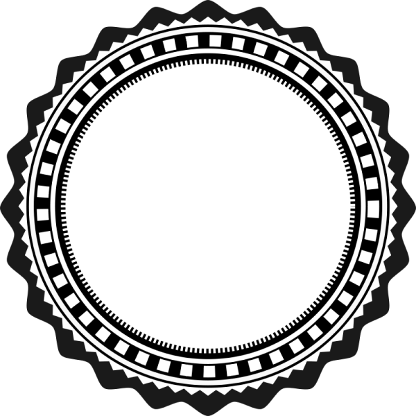 Рамка для круглой печати