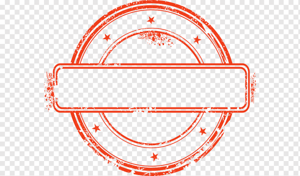 Штамп без фона