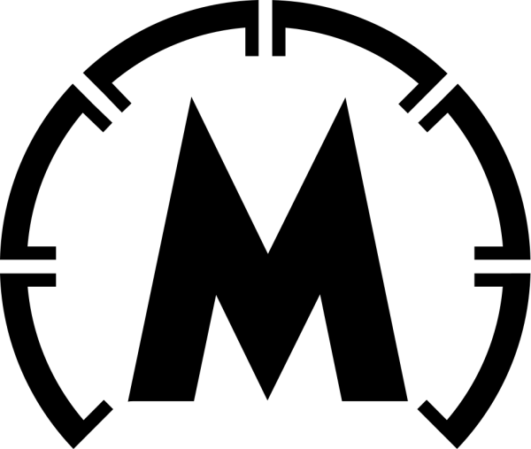 Знак метрополитена Новосибирска