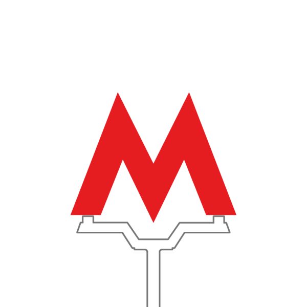 Московский метрополитен буква м