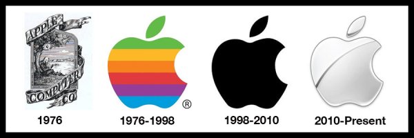 История логотипа Apple