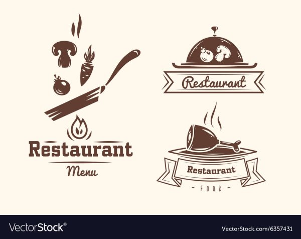 Ресторан (общепит) логотип