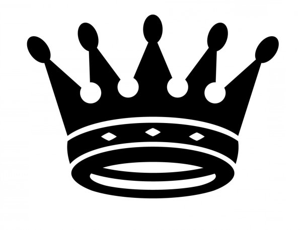Queen корона вектор