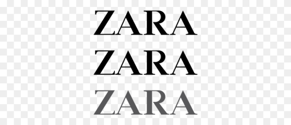 Логотип магазина одежды Zara