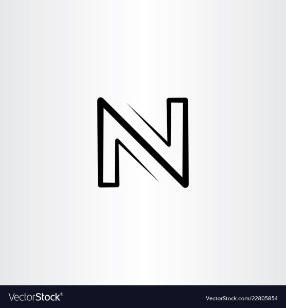 Логотип с буквой n