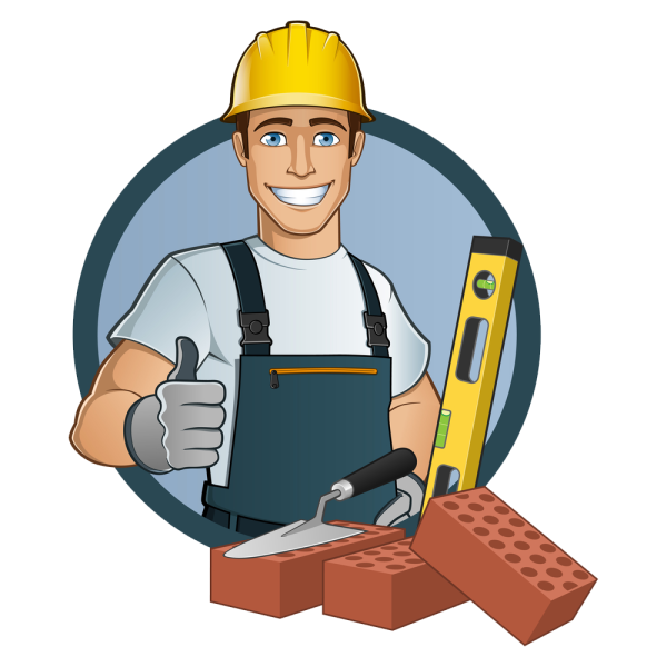 Строитель иллюстрация
