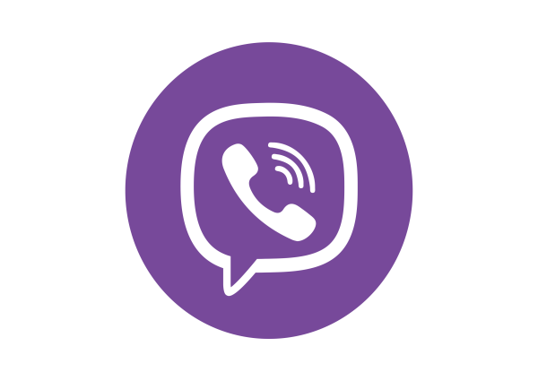 Вайбер на прозрачном фоне